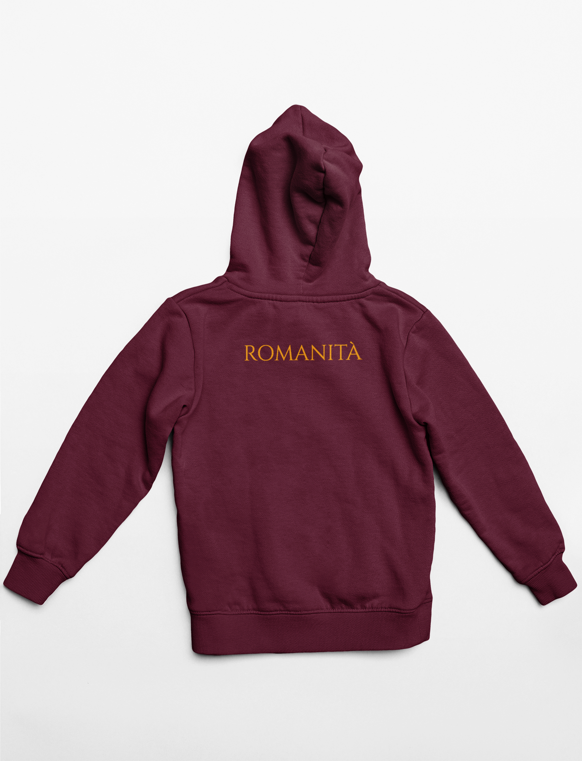 Felpa con cappuccio Rione Prati (XXII) rossa