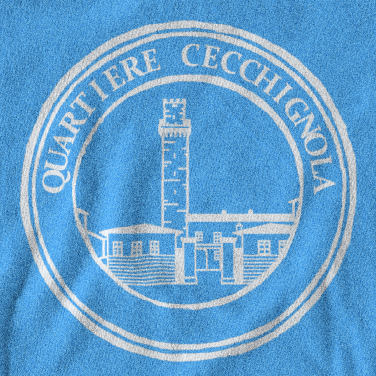 Maglietta quartiere Cecchignola biancoceleste