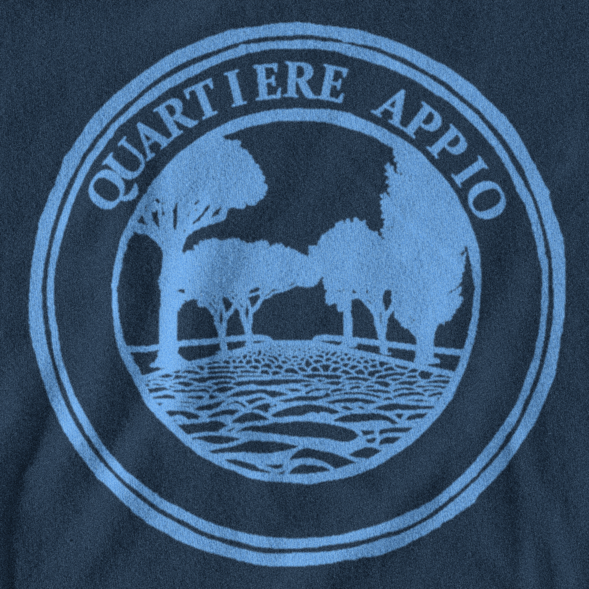 Maglietta quartiere Appio biancoceleste