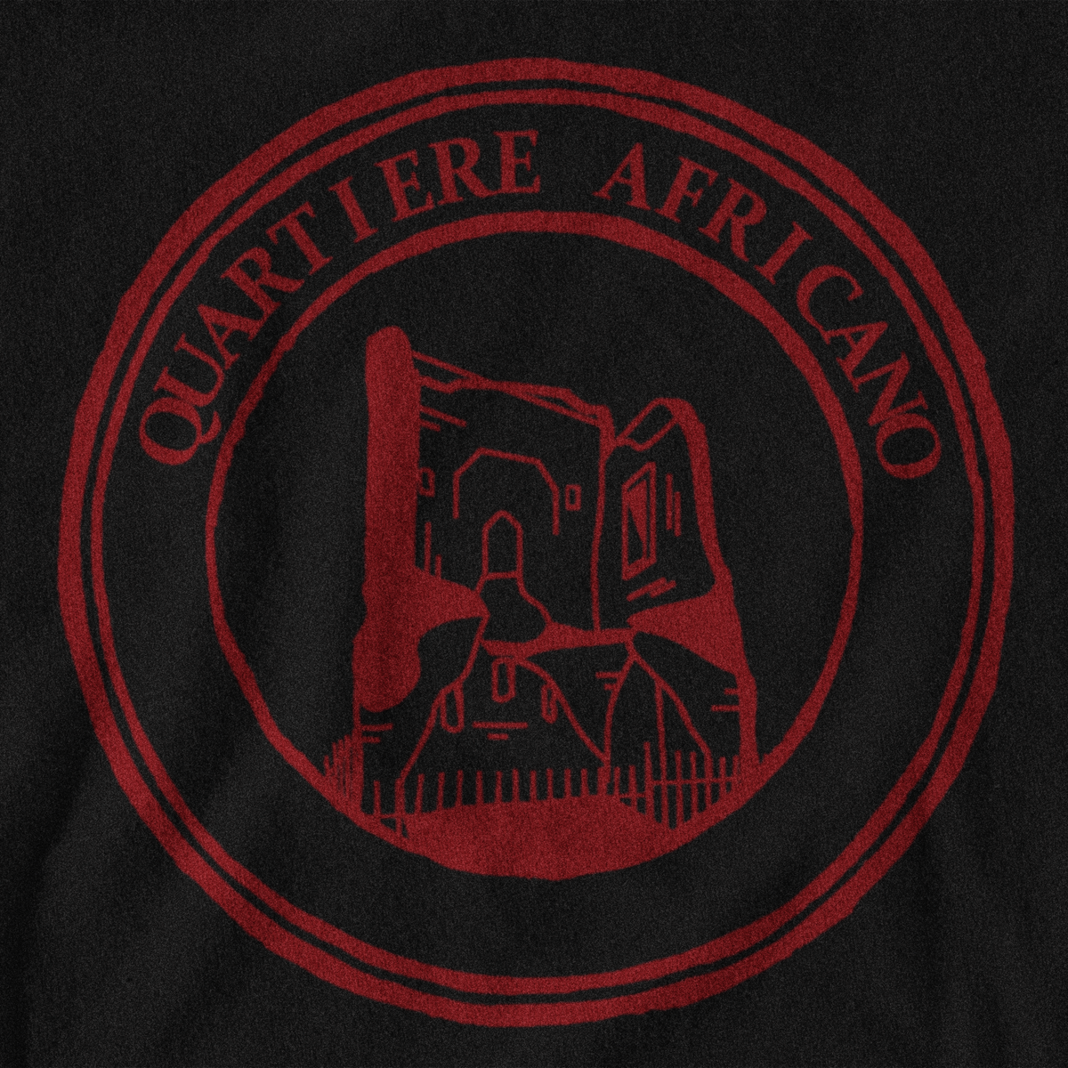 Maglietta quartiere Africano giallorossa