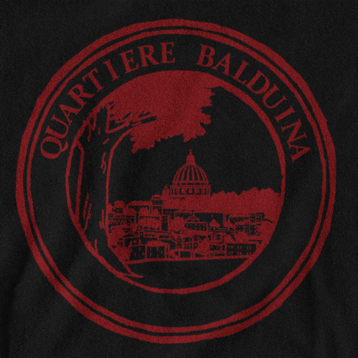 Maglietta quartiere Balduina giallorossa