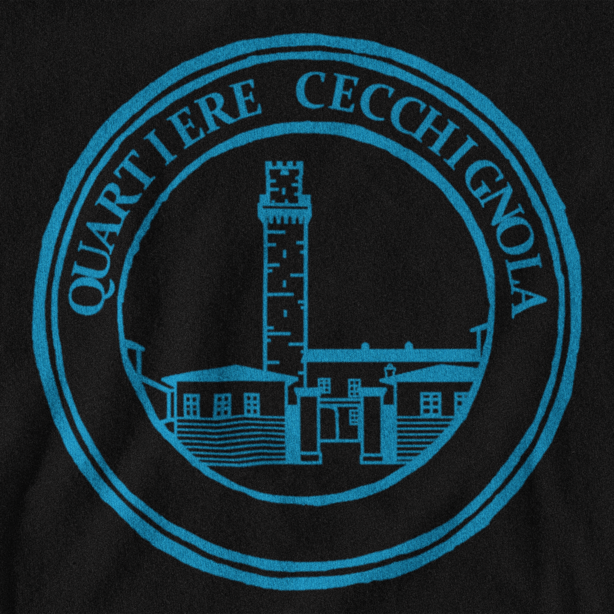 Maglietta quartiere Cecchignola biancoceleste