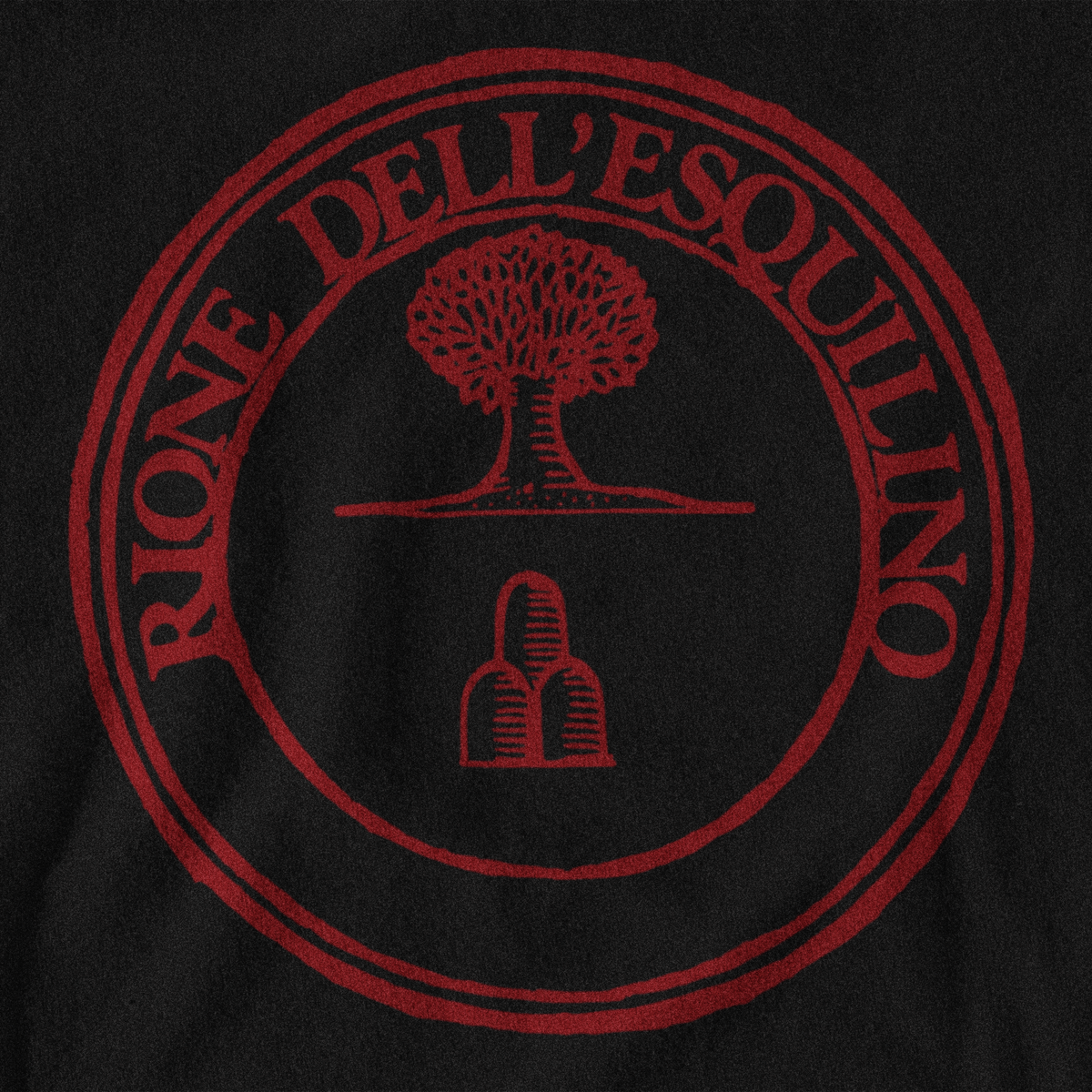 Maglietta Rione Esquilino (XV) giallorossa