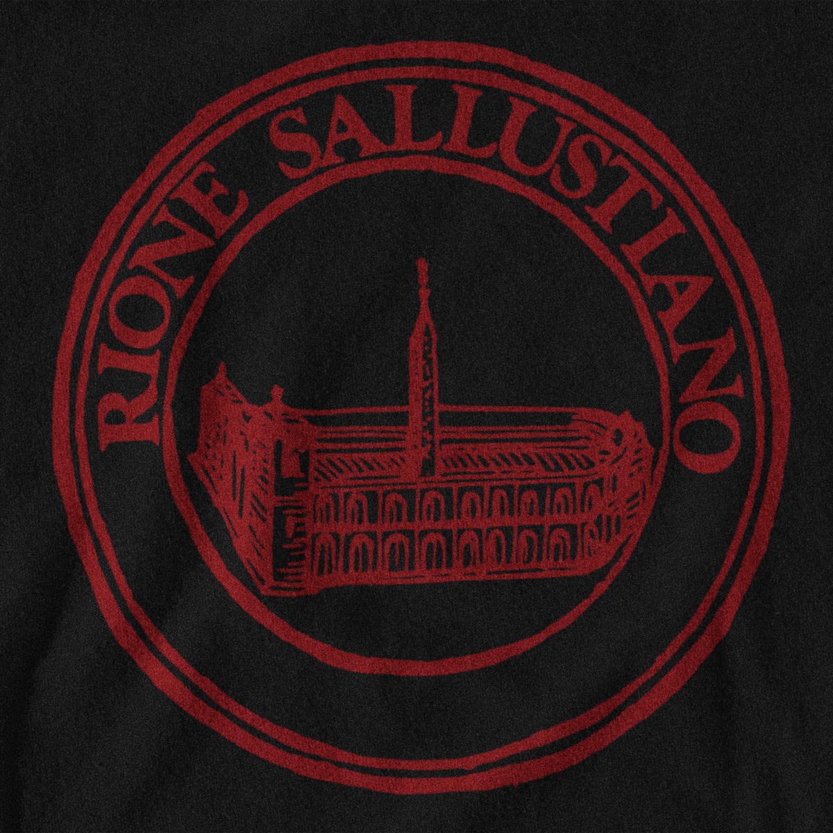 Maglietta Rione Sallustiano (XVII) giallorossa