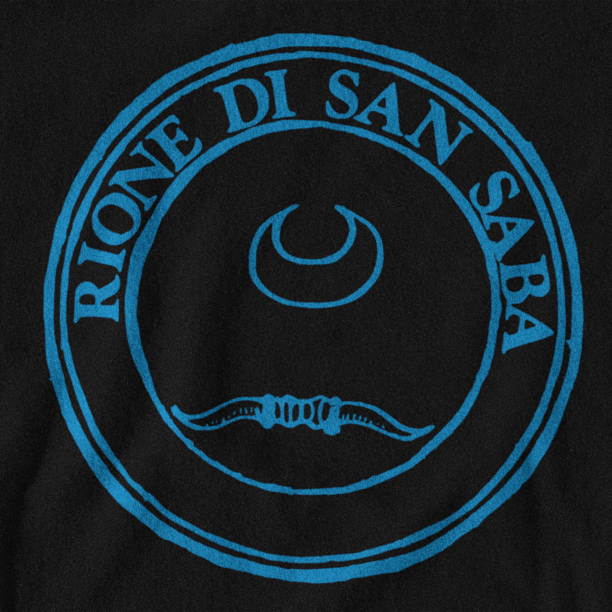 Maglietta Rione San Saba  (XXI) biancoceleste