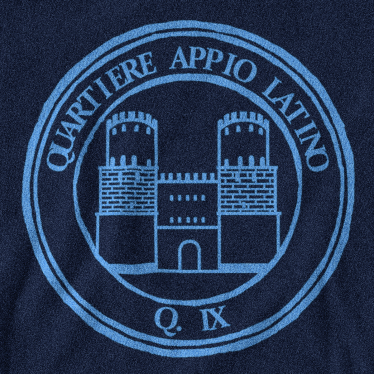 Maglietta quartiere Appio Latino (IX) giallorossa