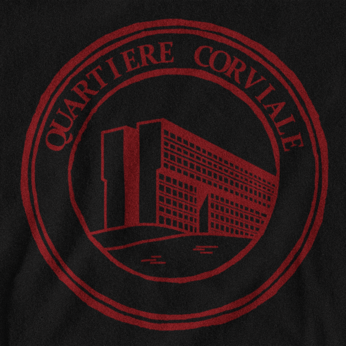 Maglietta quartiere Corviale giallorossa