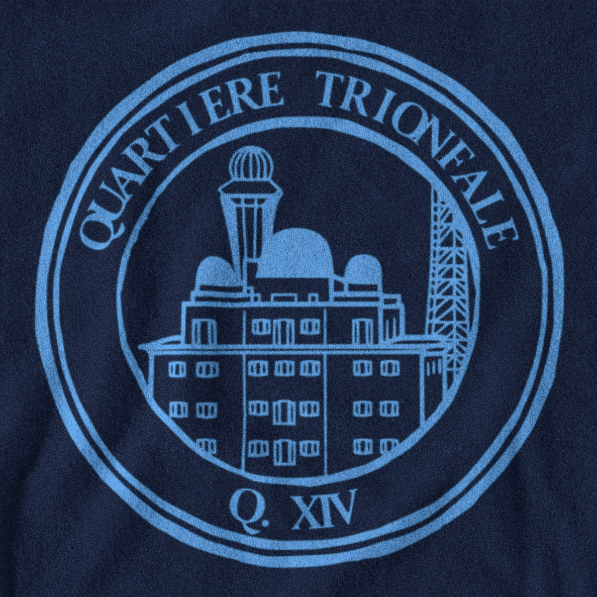 Maglietta quartiere Trionfale (XIV) biancoceleste