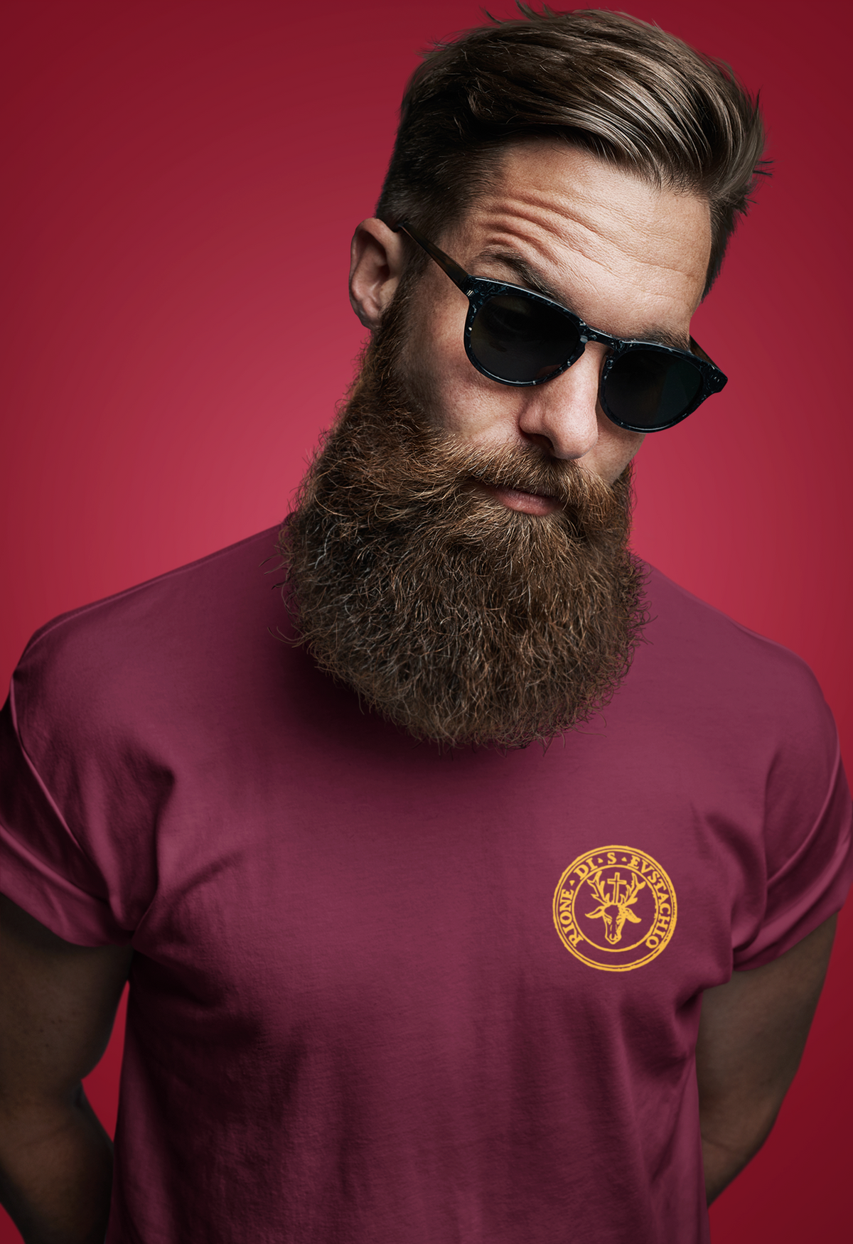Maglietta Rione Sant' Eustacchio (VIII) giallorossa